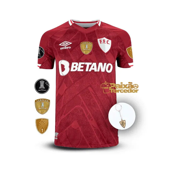 Fluminense Third 2023/24 Patchs Libertadores - Fan Version - Image 1