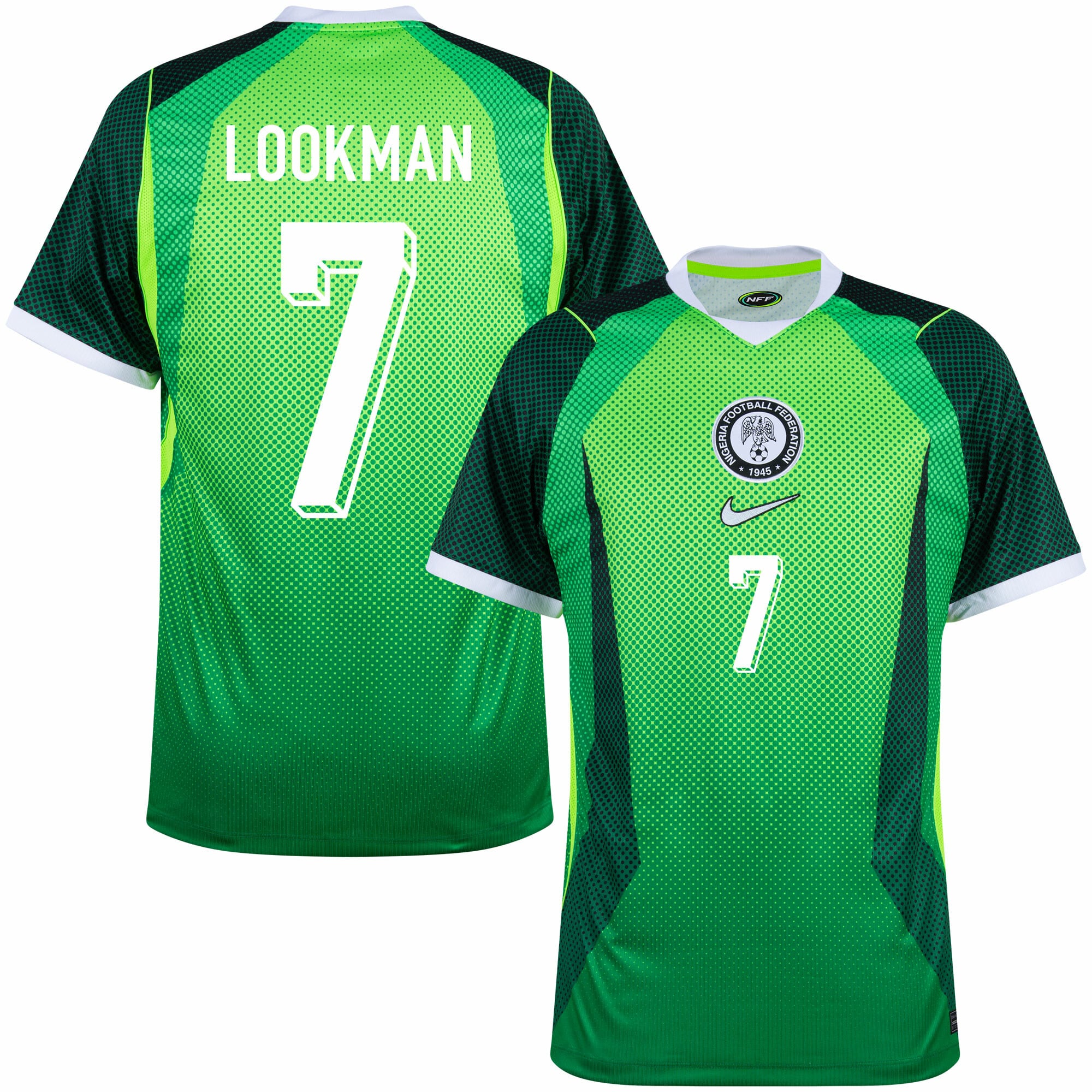 Nigeria Away Lookman 7 Fan Jersey 2026-2027 World Cup - Image 1