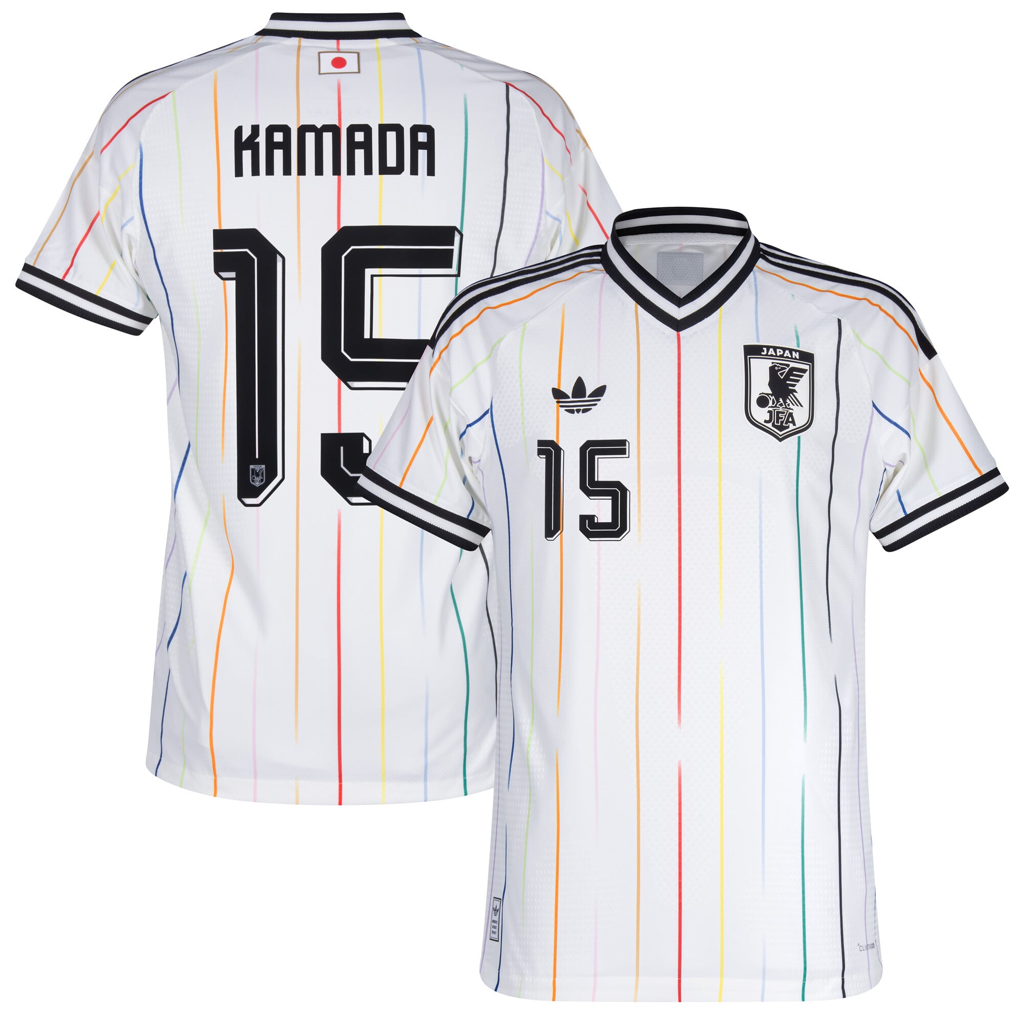 Japan Authentic Player Away Kamada 15 Shirt 2026-2027 (Official Printing) - Image 1