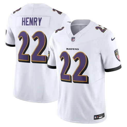 NFL Baltimore Ravens Vapor Limited White Henry - Image 1
