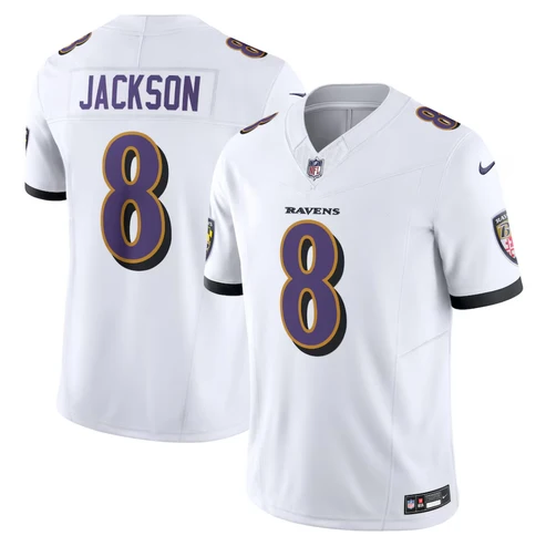 NFL Baltimore Ravens Vapor Limited White Jackson - Image 1