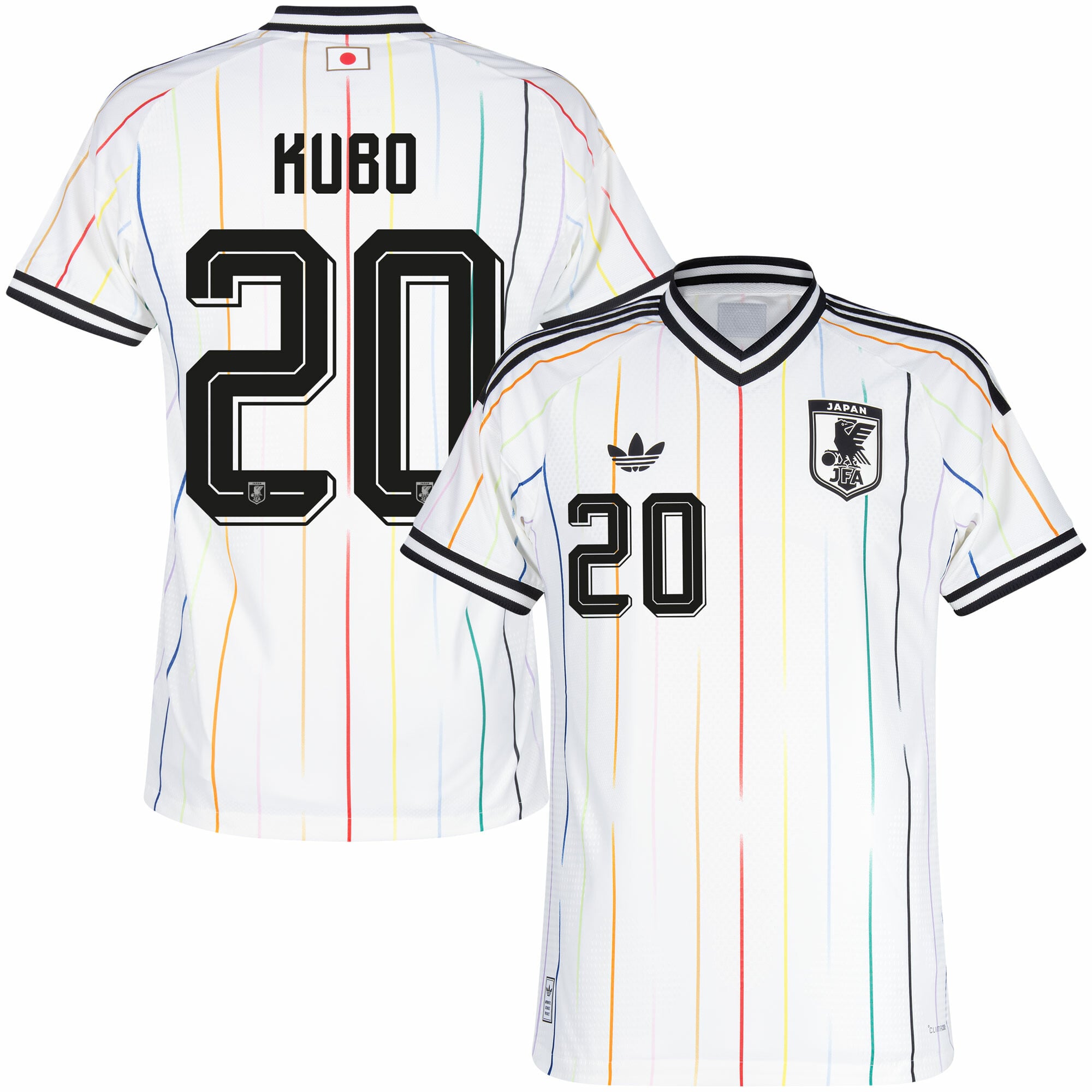 Japan Authentic Player Away Kubo 20 Shirt 2026-2027 (Official Printing)