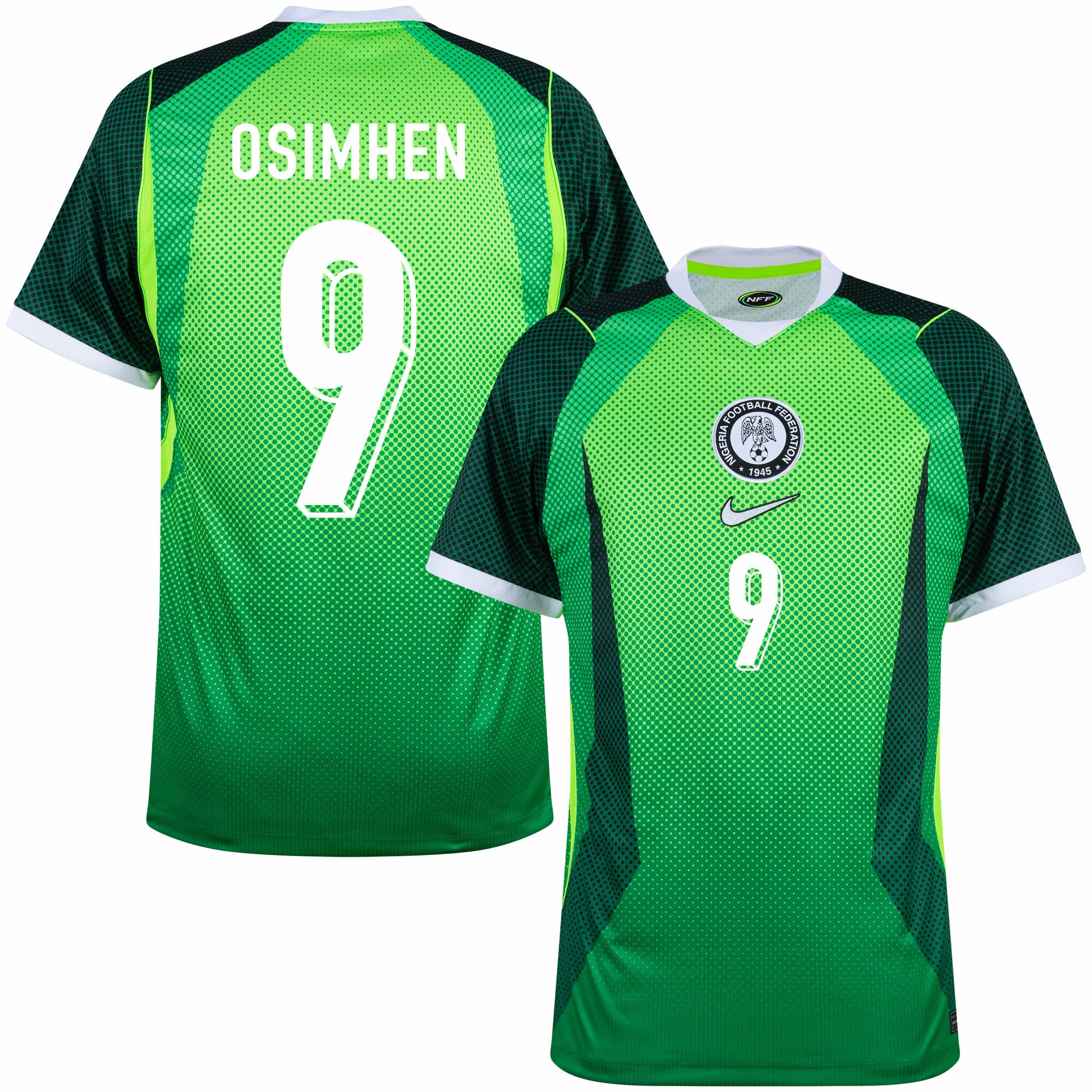 Nigeria Away Osimhen 9 Fan Jersey 2026-2027 World Cup
