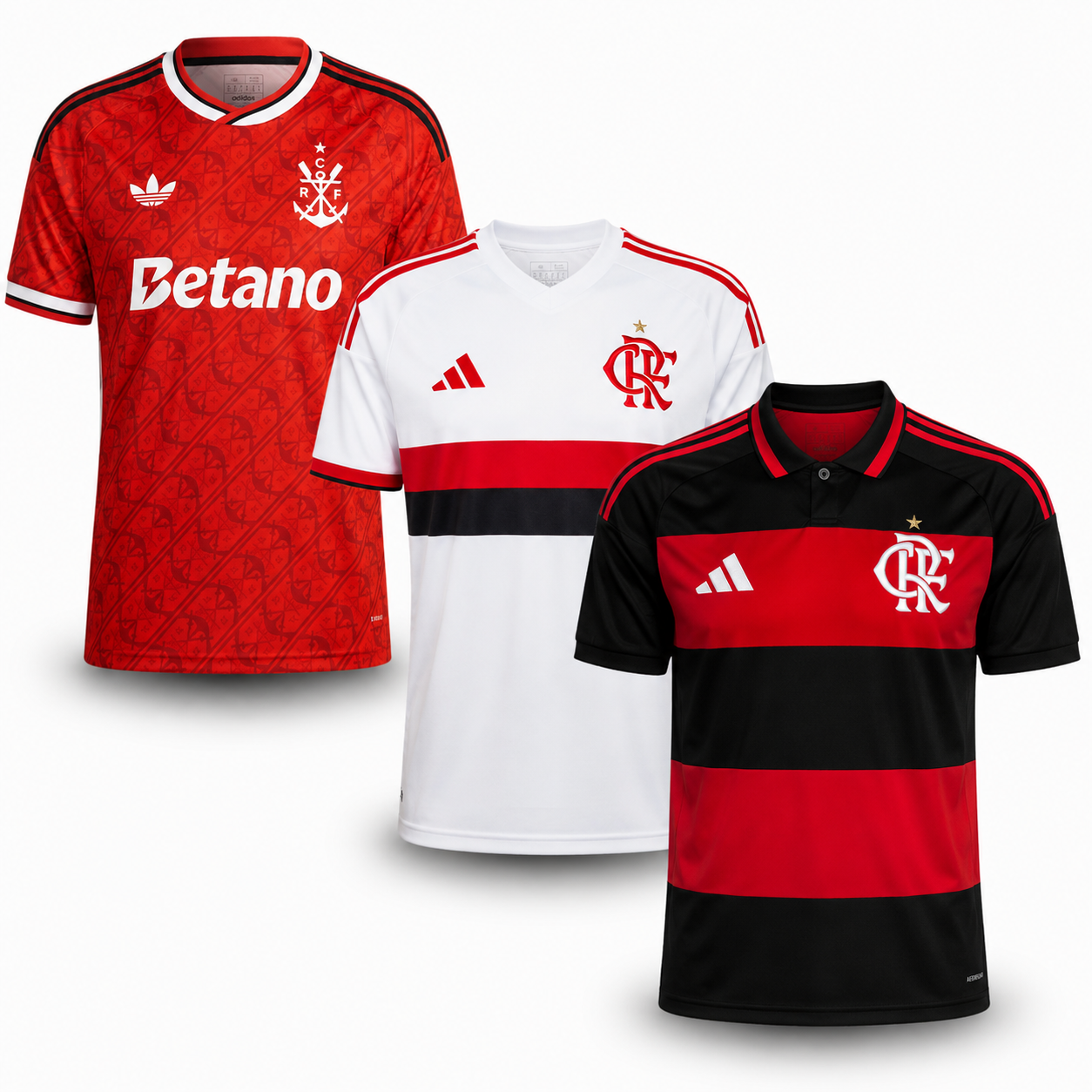 Combo 3 jerseys Flamengo Fan Jersey 2026-2027