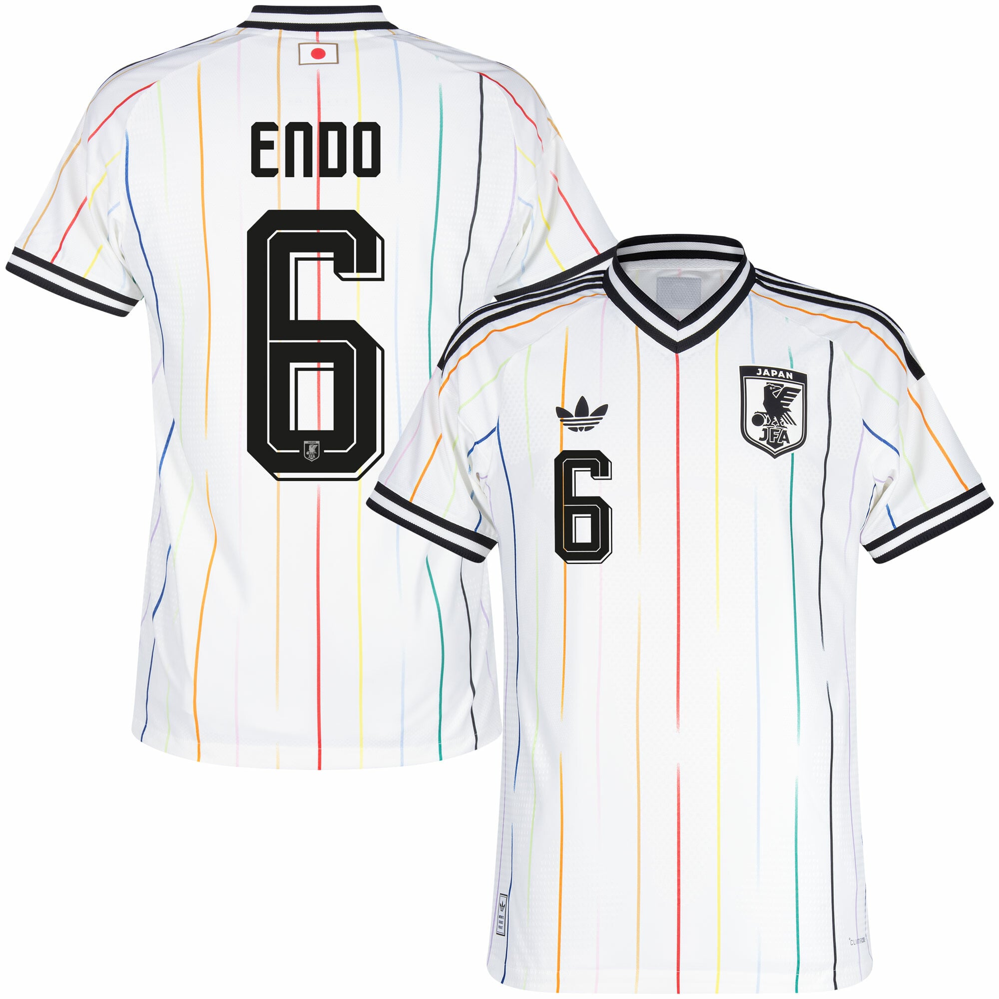 Japan Authentic Player Away Endo 6 Shirt 2026-2027 (Official Printing)