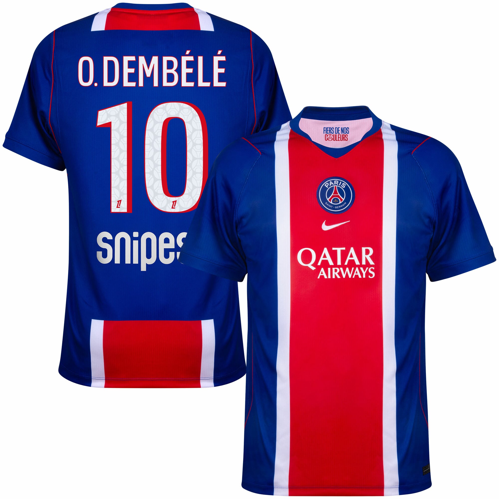 PSG Paris Saint Germain Home O.Dembélé 10 Fan Jersey 2026-2027 - Image 1