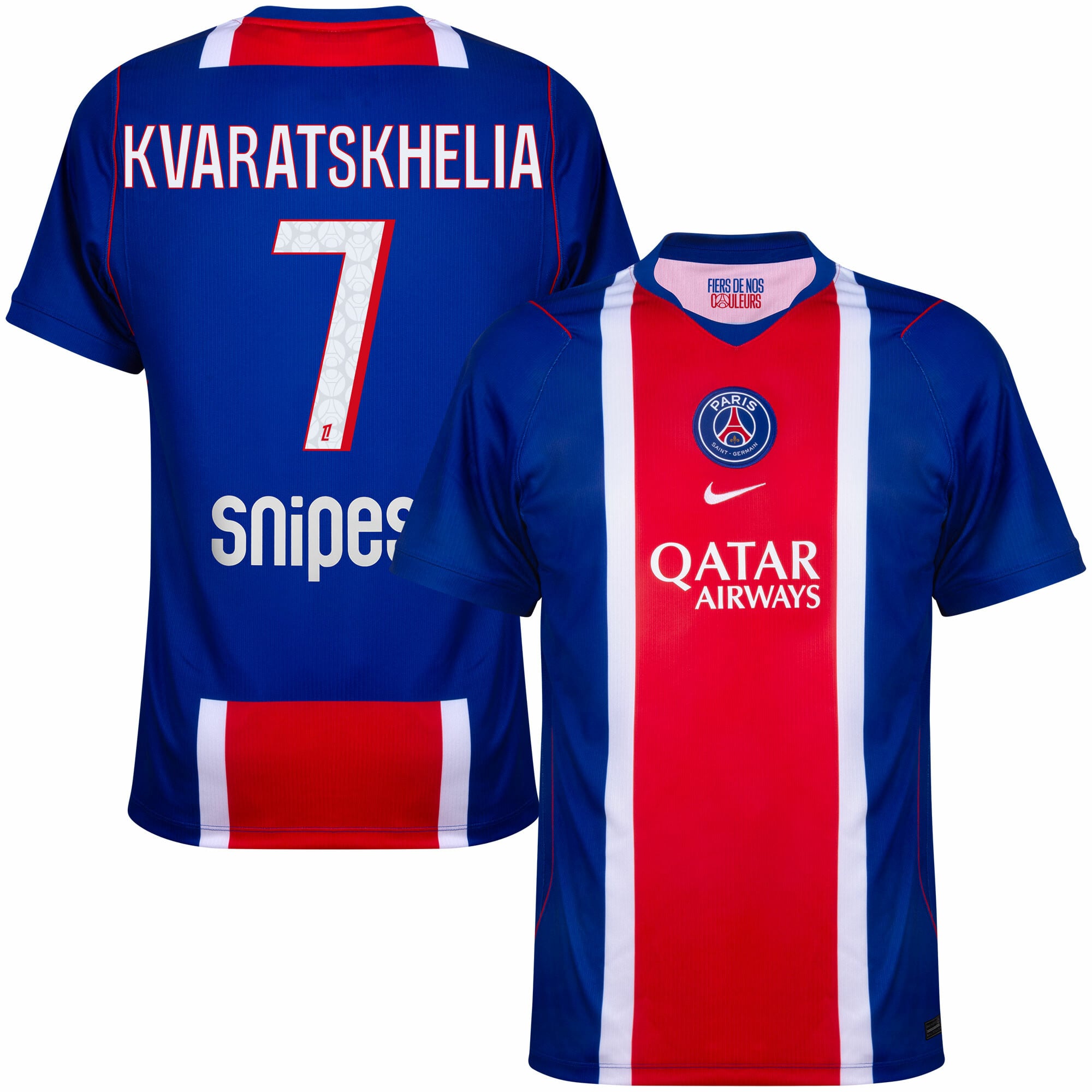 PSG Paris Saint Germain Home Kvaratskhelia 7 Fan Jersey 2026-2027