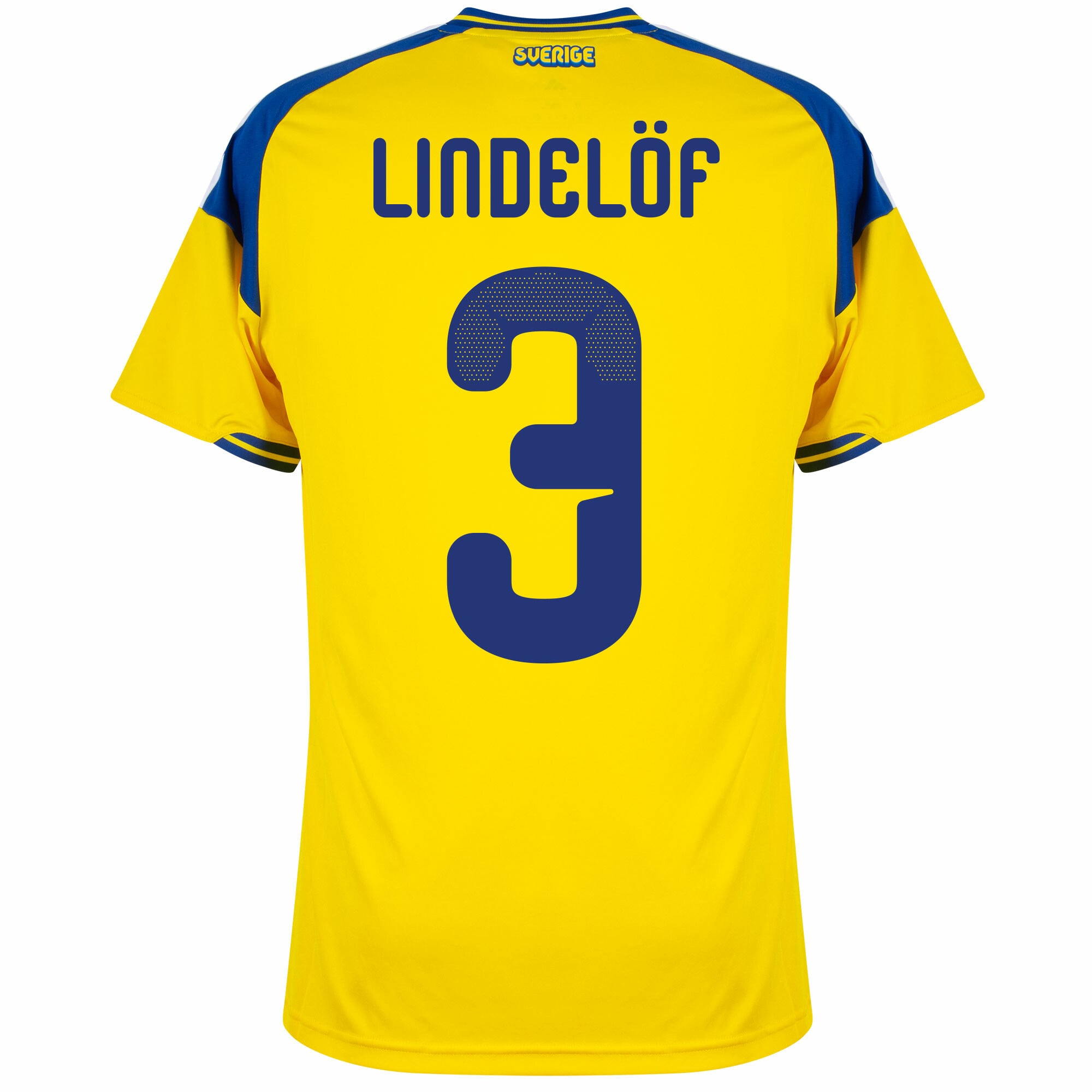 Sweden Home Elanga 11 Fan Jersey Shirt 2026-2027 World Cup - Image 1