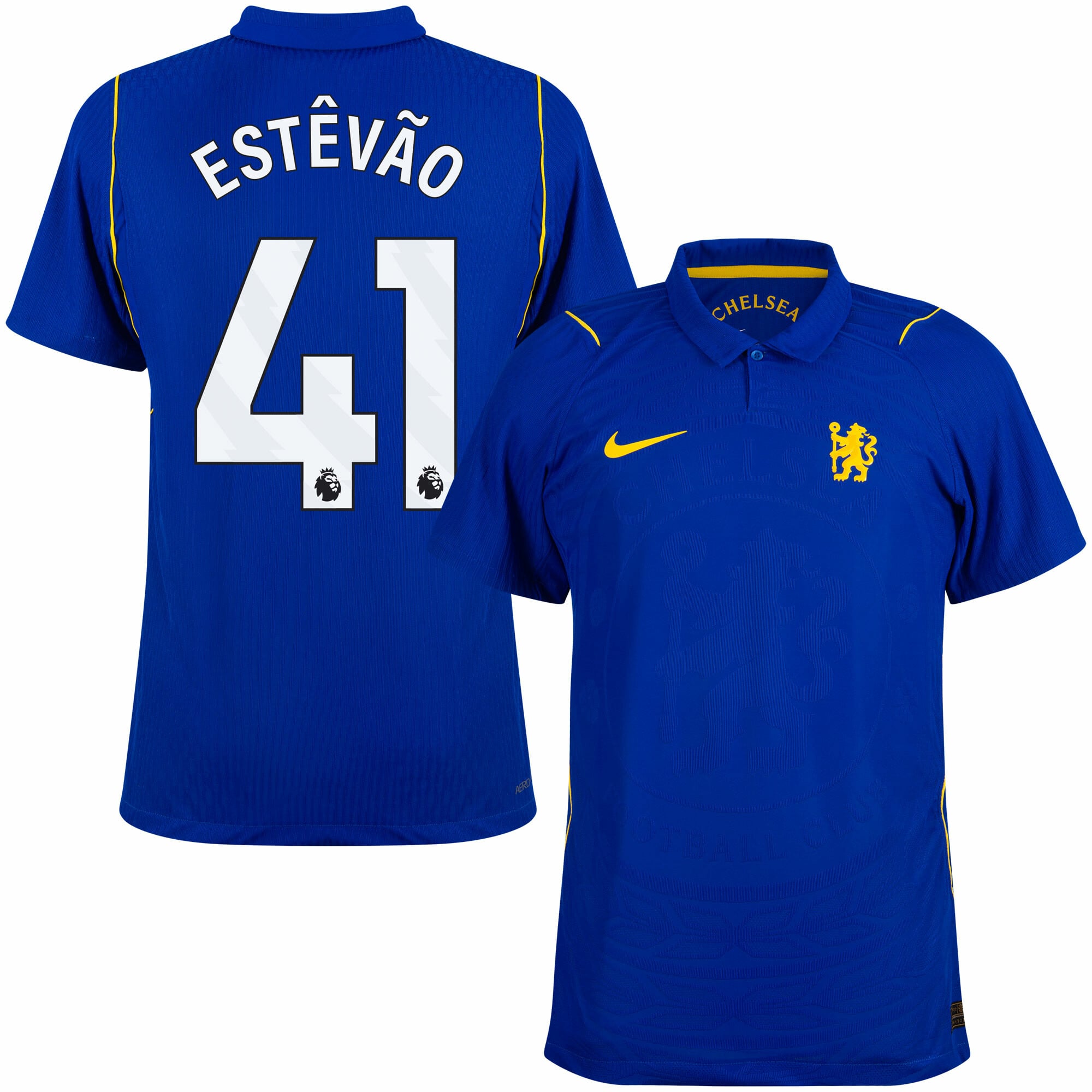 Chelsea Home Estevão 41 Fan Jersey 2026-2027 (Official Printing Premier League) - Image 1