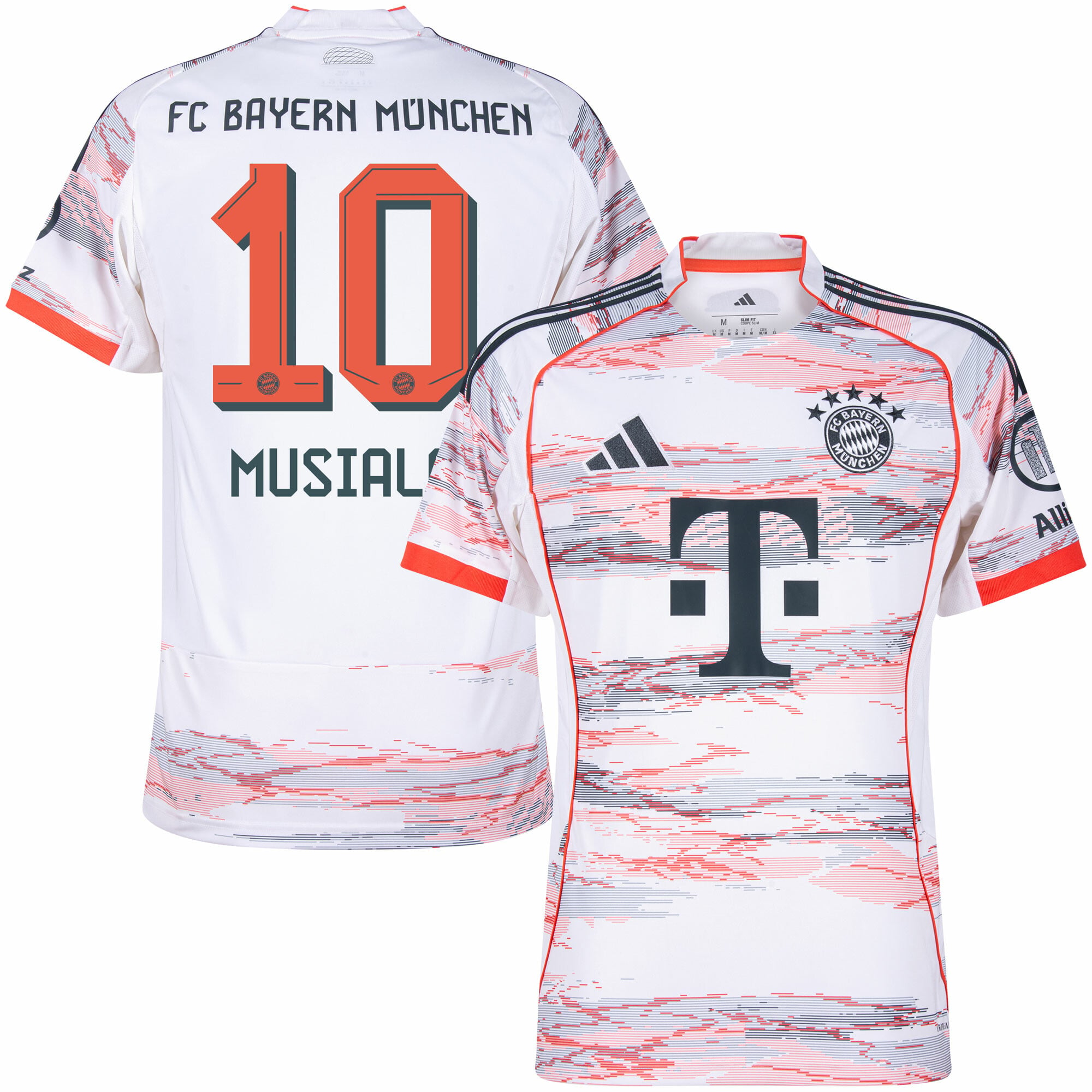 Bayern Munich Away Musiala 10 Fan Jersey Shirt 2025-2026 (Official Printing)