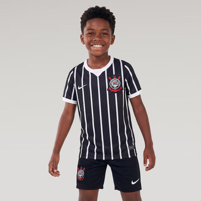 Kids Kit Corinthians Away Fan Jersey 2026-2027