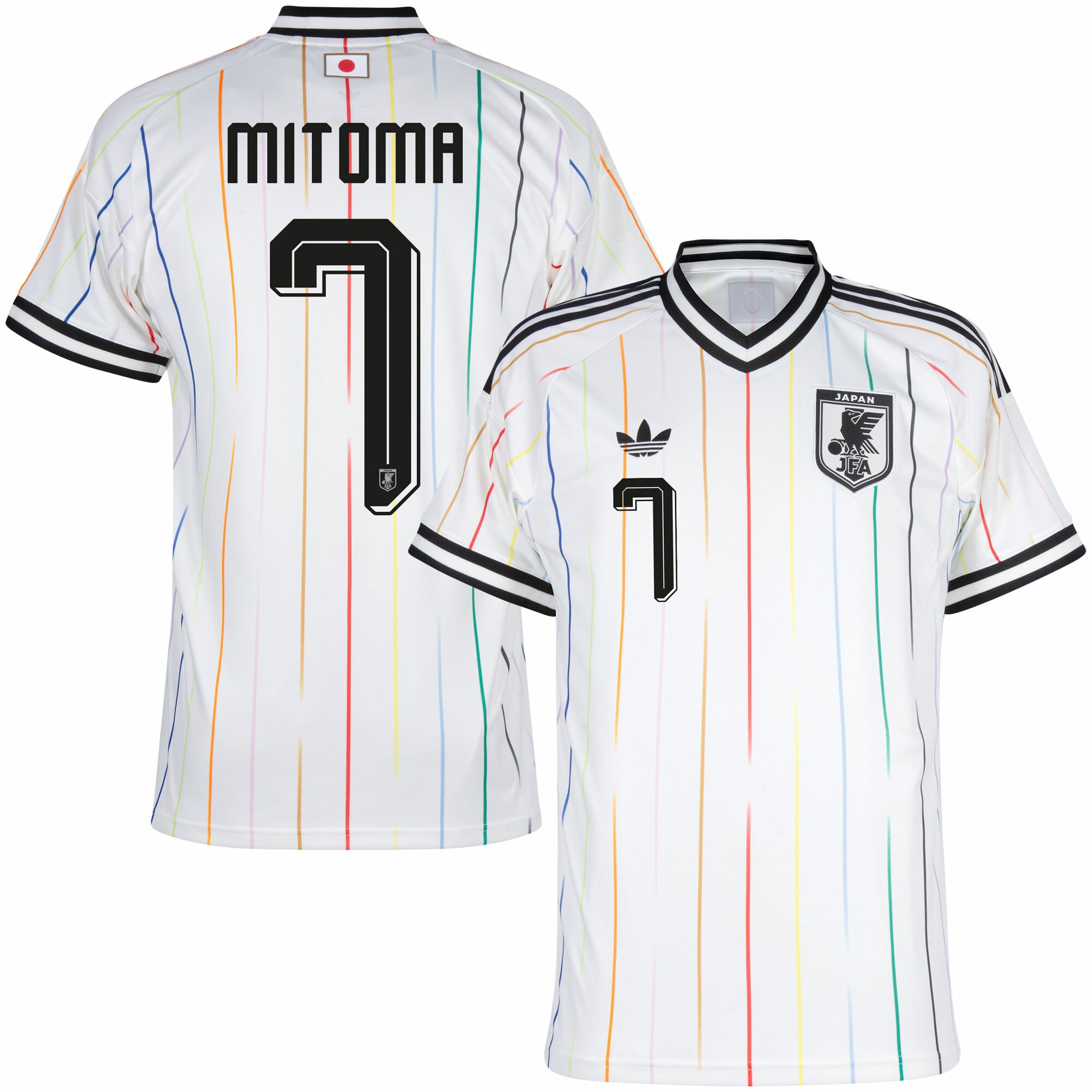 Japan Away Fan Jersey Mitoma 7 Shirt 2026-2027 (Official Printing)