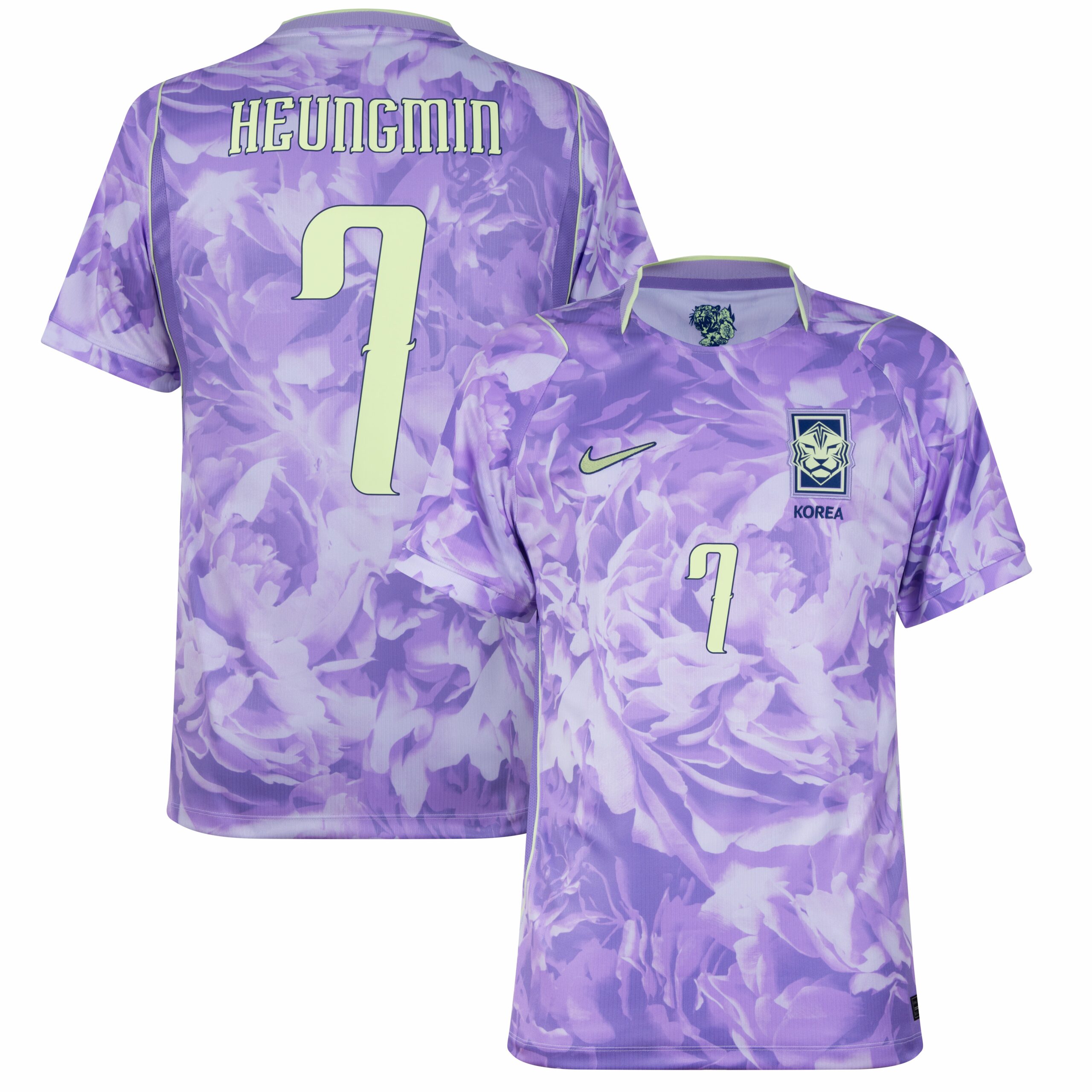 South Korea Away Heungmin 7 Fan Jersey 2026-2027 (Official Printing)