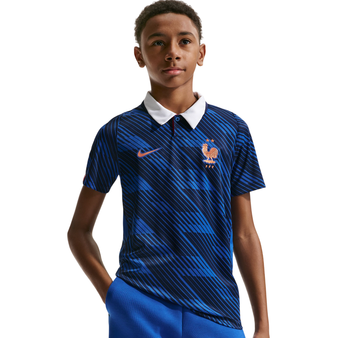 Kids kit France Home Fan Jersey 2026 World Cup