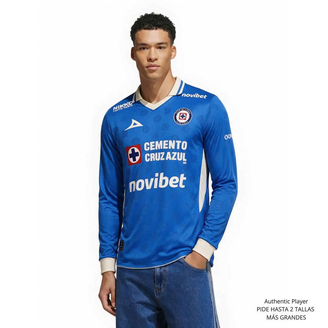 Cruz Azul Home L/S Fan Jersey 2026-2027