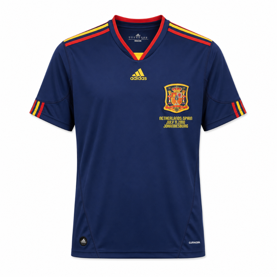Spain Retro Away Jersey 2010 World Cup