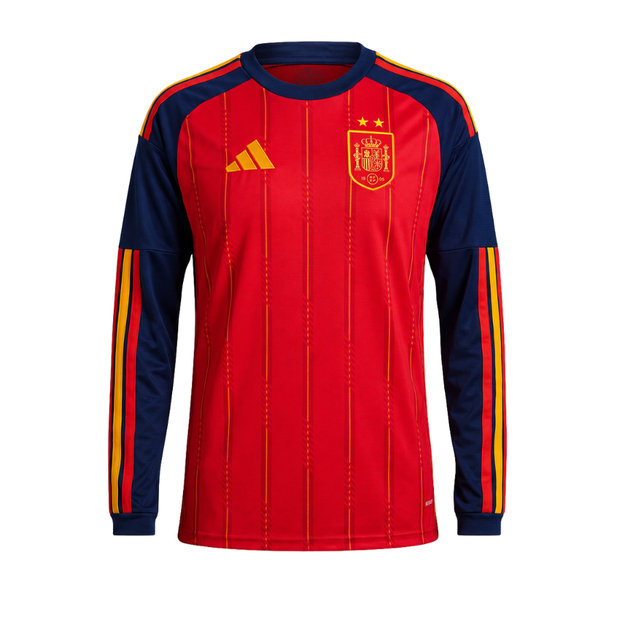 Spain Home L/S Fan Jersey 2026 World Cup - Image 1
