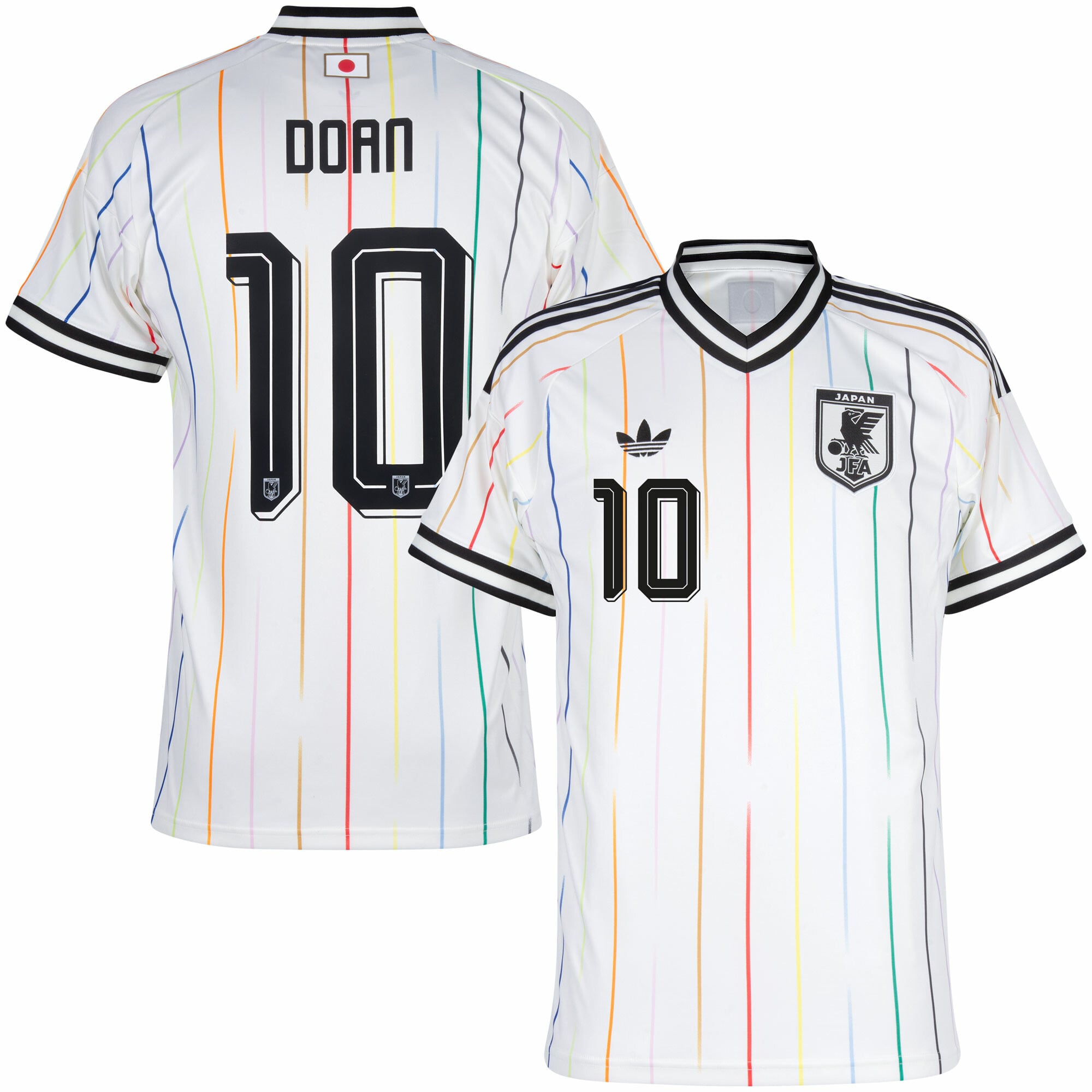 Japan Away Fan Jersey Doan 10 Shirt 2026-2027 (Official Printing)