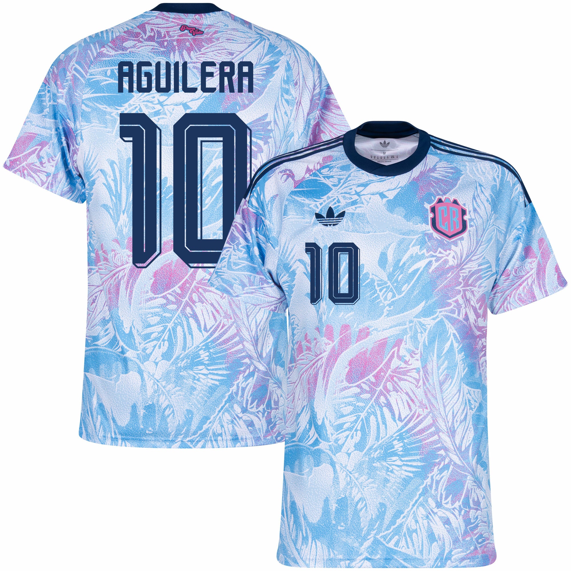 Costa Rica Away Aguilera 10 Shirt 2026-2027 (Official Printing)