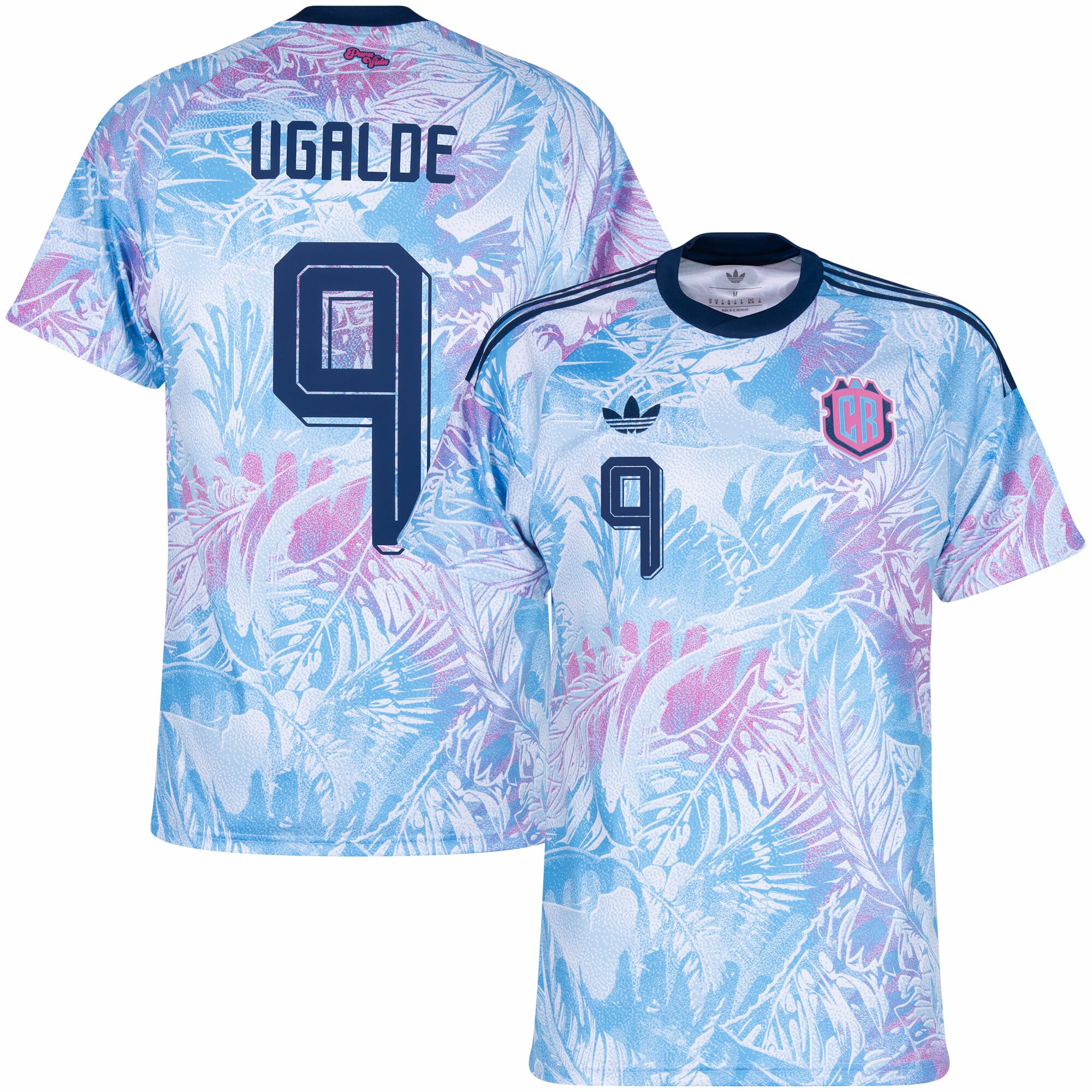 Costa Rica Away Ugalde 9 Shirt 2026-2027 (Official Printing)