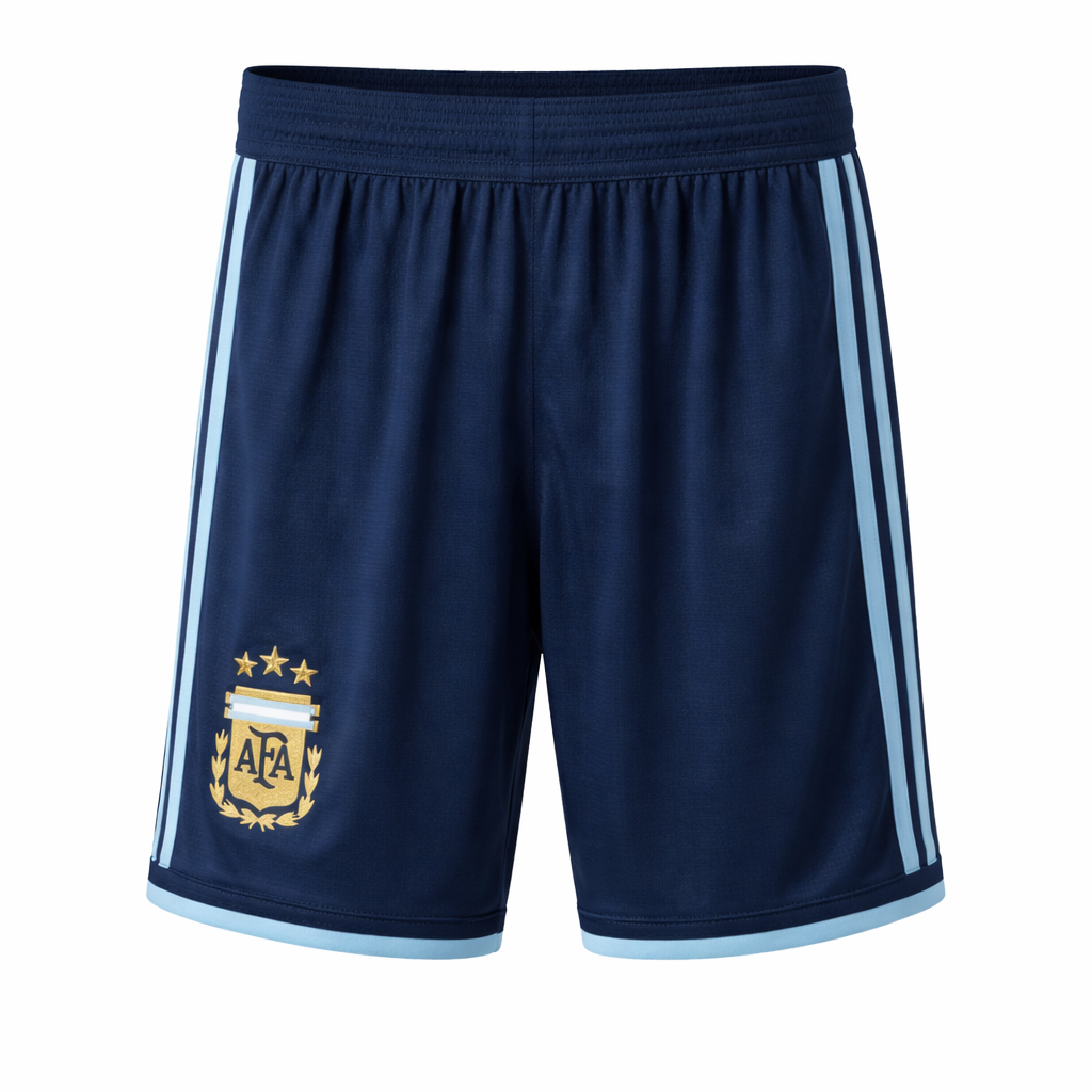 Argentina Away Shorts - White - 2026-2027 - Image 1