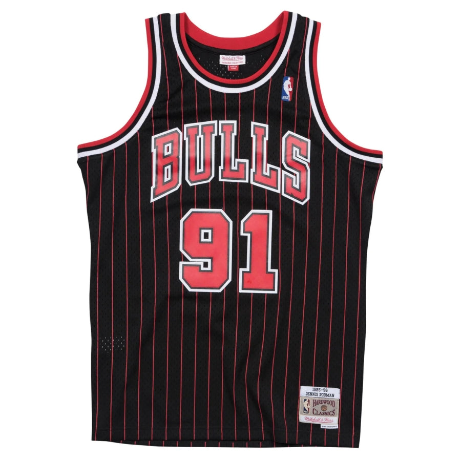 Regata Chicago Bulls Mitchell & Ness Retrô 95/96 Hardwood Classics Rodman 91