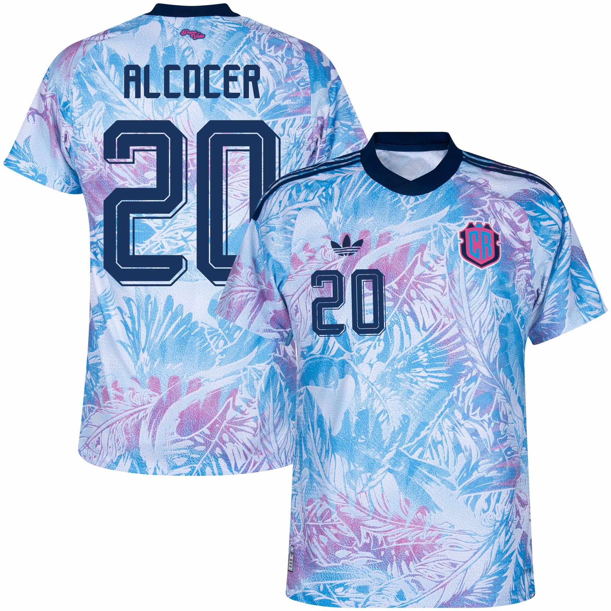 Costa Rica Authentic Player Away Alcocer 20 Shirt 2026-2027 (Official Printing)