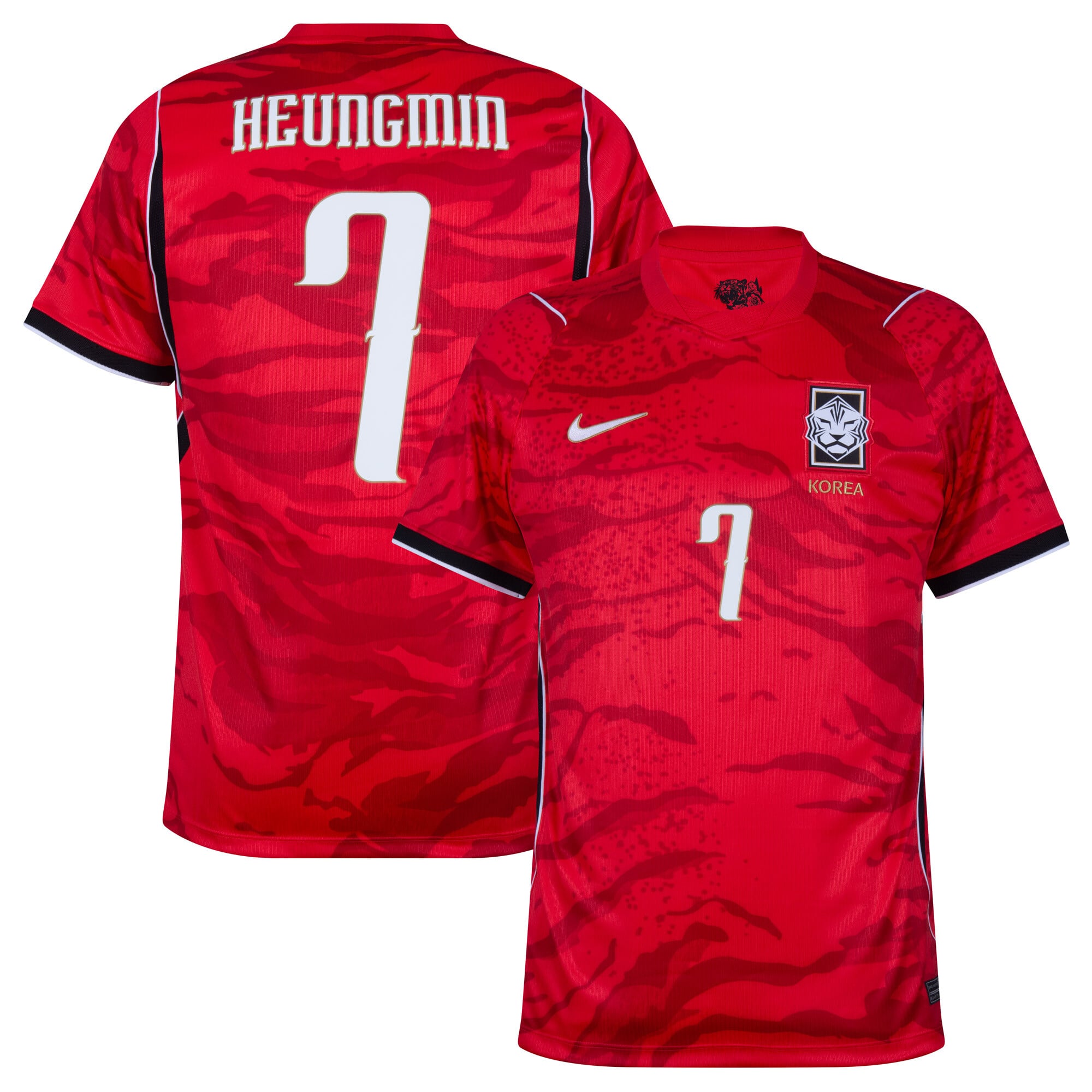 South Korea Home Heungmin 7 Fan Jersey 2026-2027 (Official Printing)