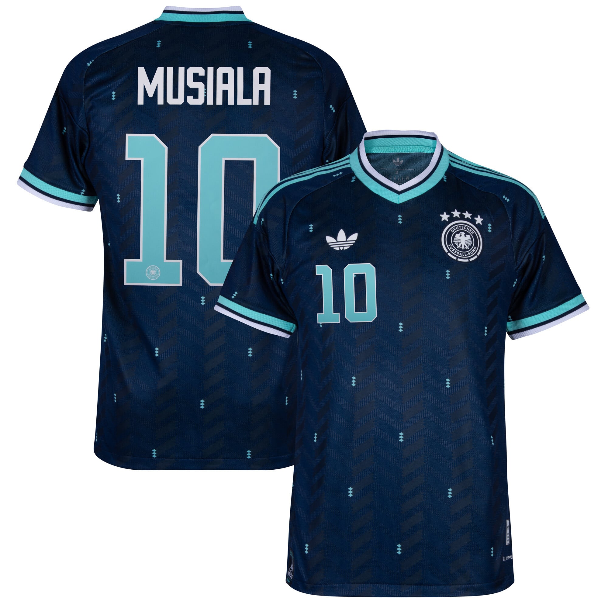 Germany Authentic Player Away Musiala 10 Shirt 2026-2027 (Official Printing)