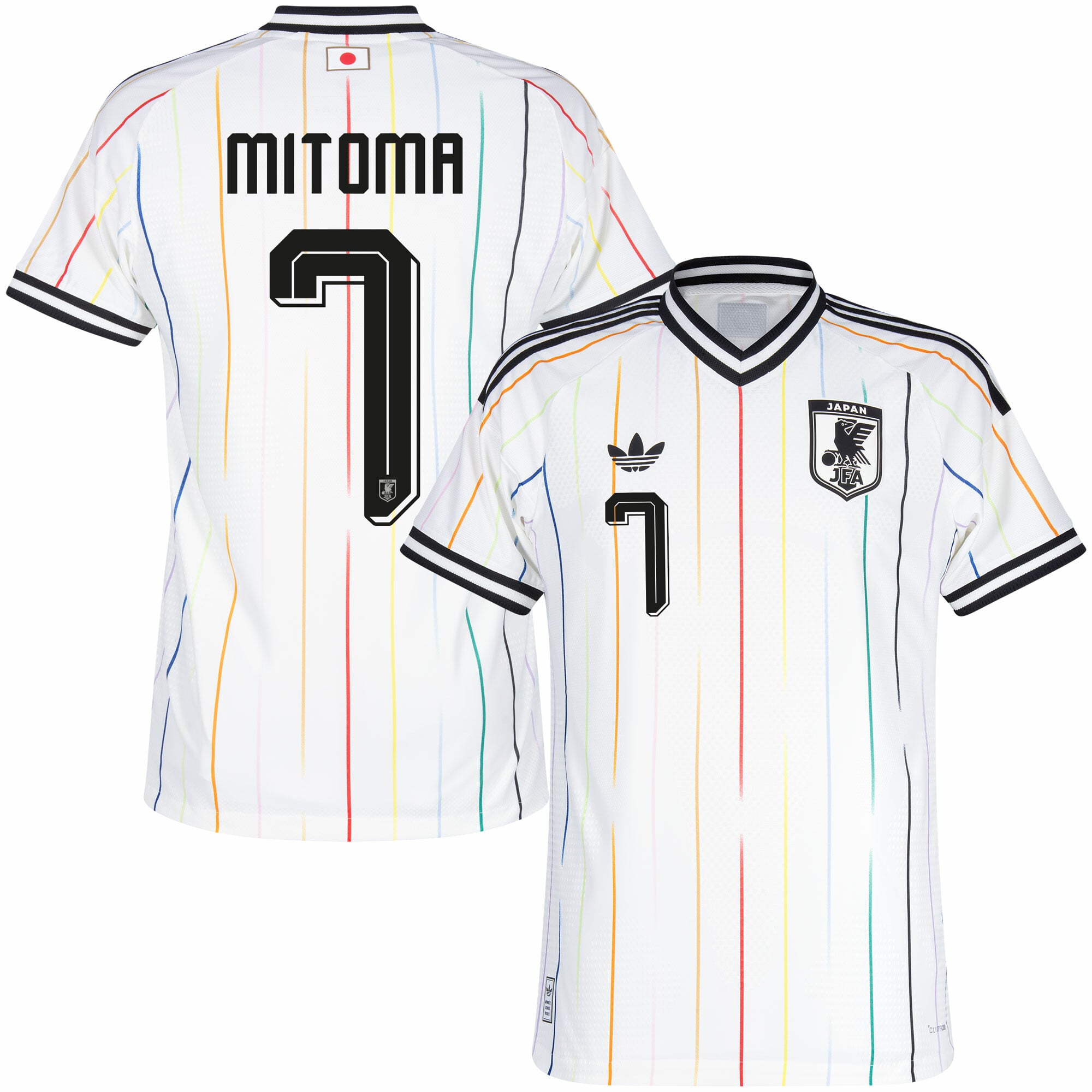 Japan Authentic Player Away Mitoma 7 Shirt 2026-2027 (Official Printing)