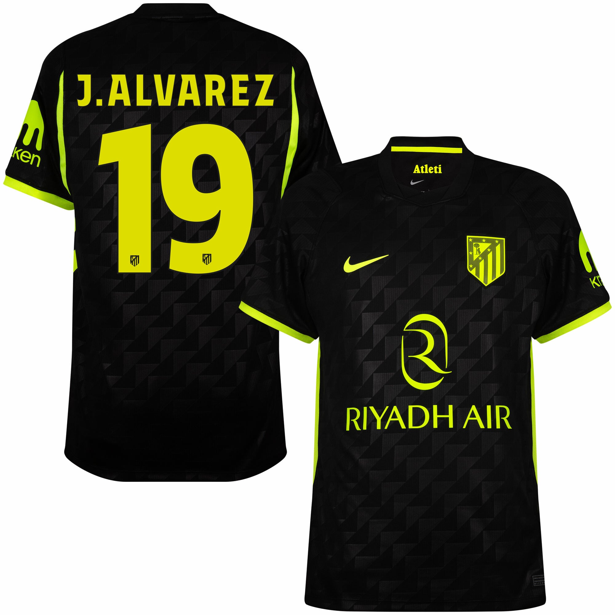 Atletico Madrid Away J.ALVAREZ 19 Fan Jersey 2026-2027