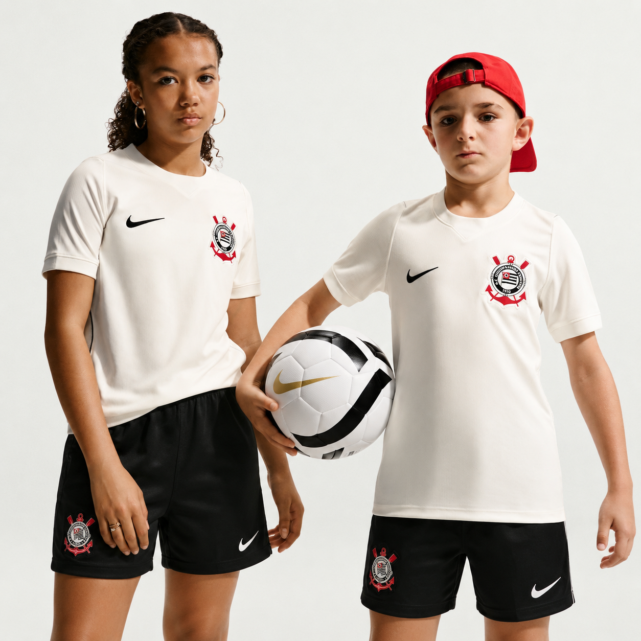 Kids Kit Corinthians Home Fan Jersey 2026-2027