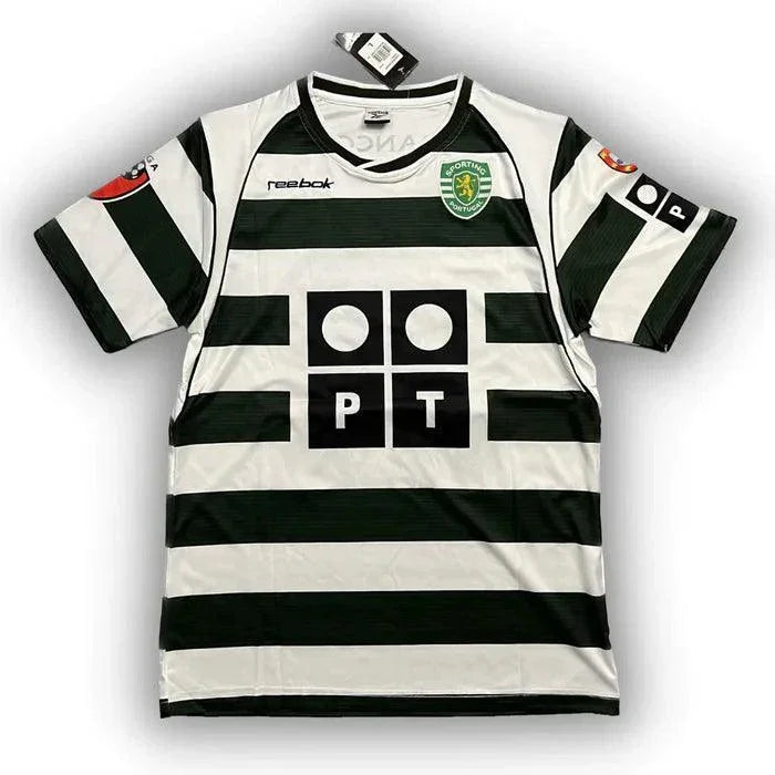 Retro Sporting Home Jersey 2002/03 - Image 1