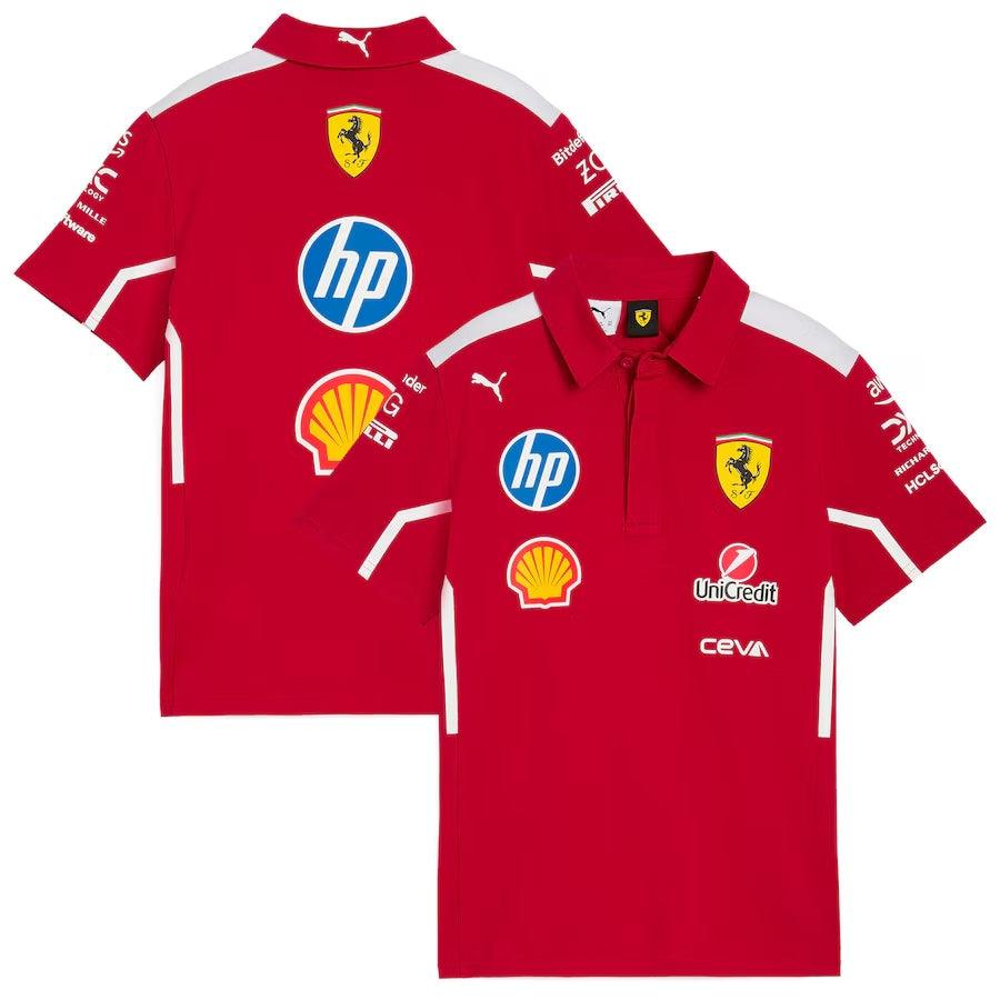 Scuderia Ferrari 2025 Team Polo Formula 1 F1 Formula One - Image 1