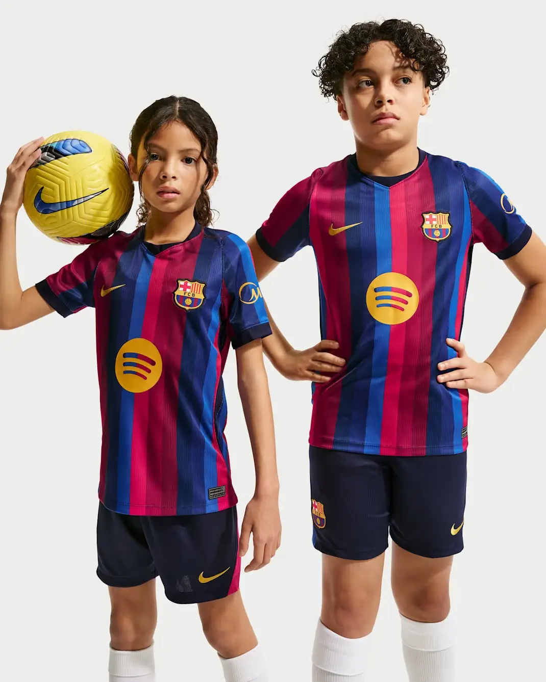 Barcelona Home Kids kit 2026-27 Fan Version